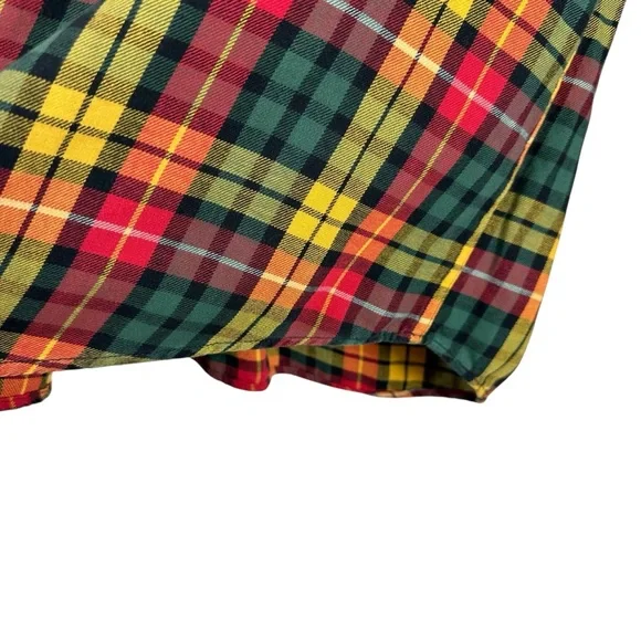 FILSON Colorful Plaid Long Sleeve Button Down Men's Shirt Size Large - Picture 4 of 5